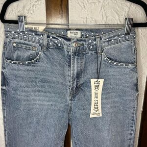 Kensie Women's High Rise Blue Jeans